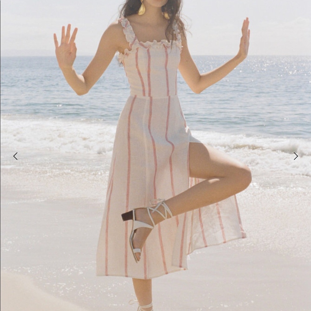 Reformation Lavender Dress in Licorice Size 2